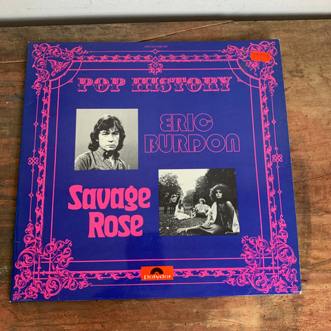 Doppel LP Pop History Savage Rose von Eric Burdon