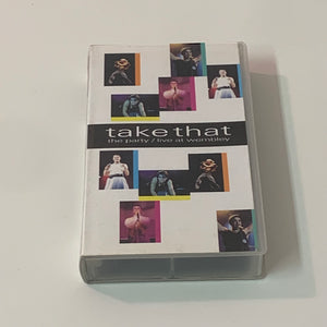 VHS Video Kassette Take That The Party Live At Wembley