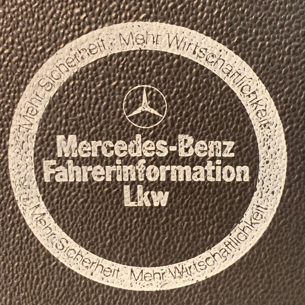 Vintage Hartschalen Koffer Mercedes-Benz
Fahrerinformation
Lkw
