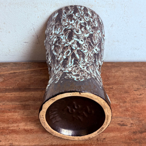 Vintage Fat Lava Keramik Vase von Scheurich 244-22