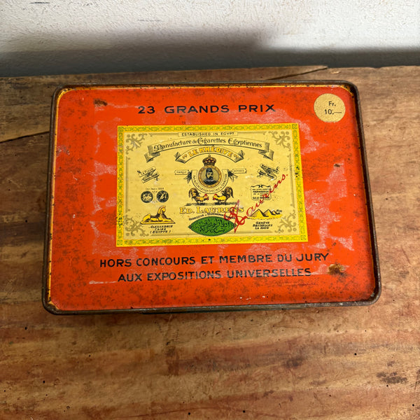 Vintage Cigaretten Blechdosen Prince de Monaco Ed. Laurens