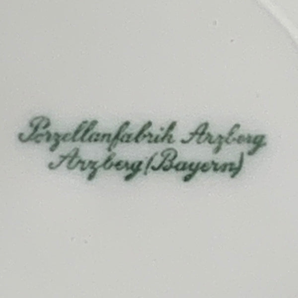 6 Suppenteller Rotrand von Hermann Gretsch für Arzberg