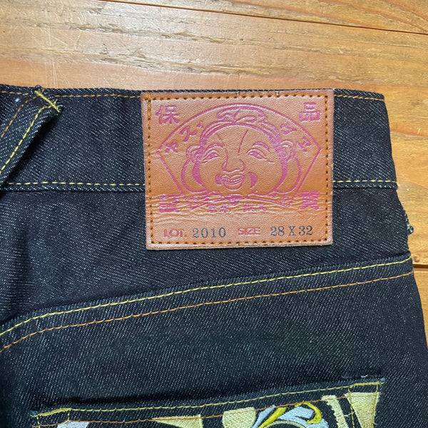 Evisu Jeans mit Backprints Y2K Pants