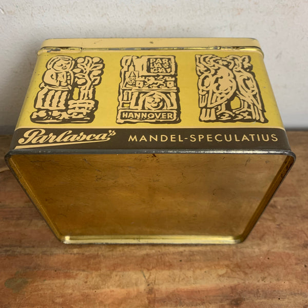 Vintage Blechdose Mandel Speculatius Parlasca