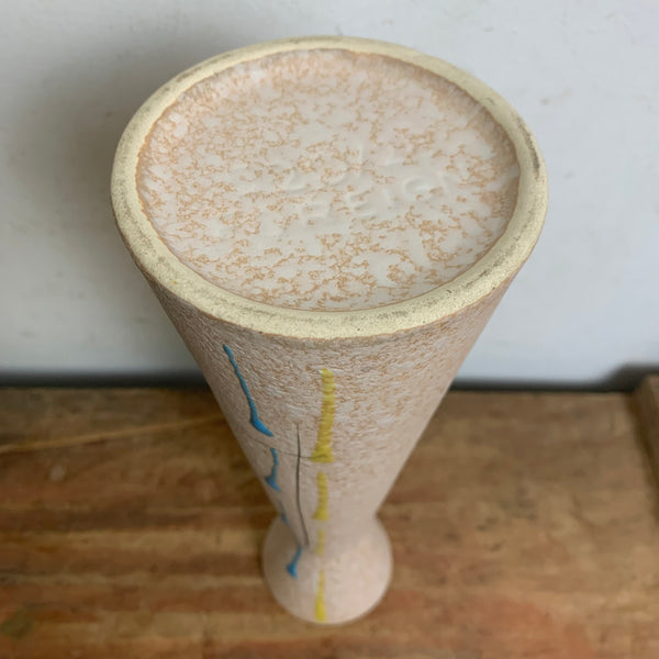 Mid Century Keramik Vase von Scheurich 520-28