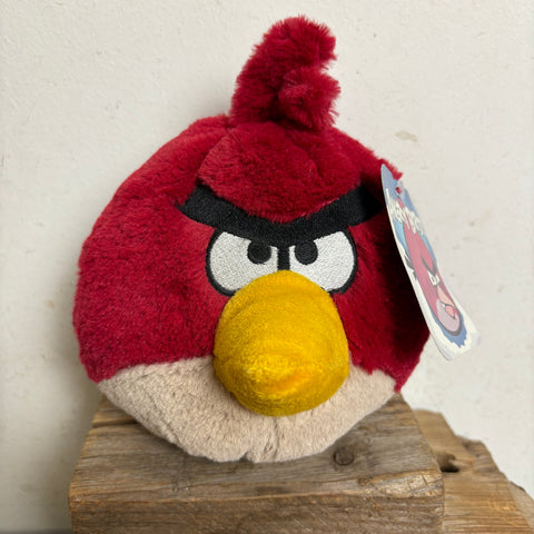 Vintage Plüsch Figur Angry Birds red