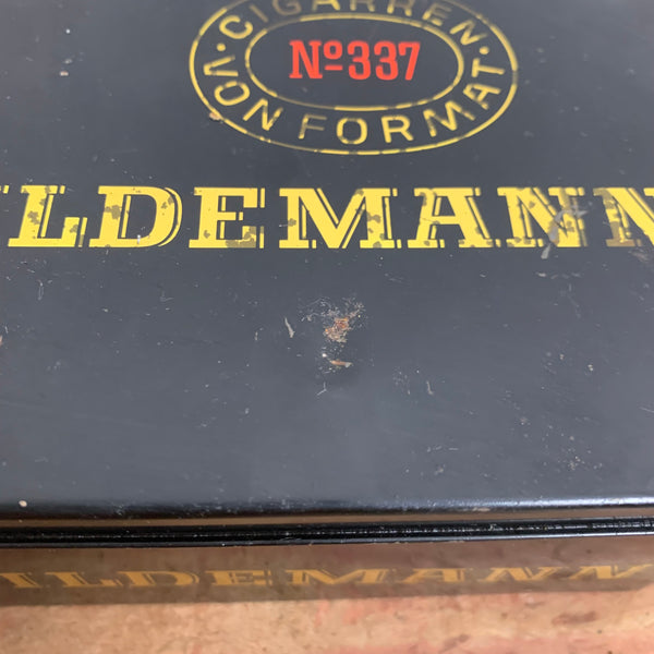 Vintage Zigarren Blechdose Gildemann