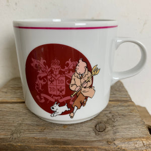 Vintage Tasse Tim und Struppi Konig Ottokars Zepter