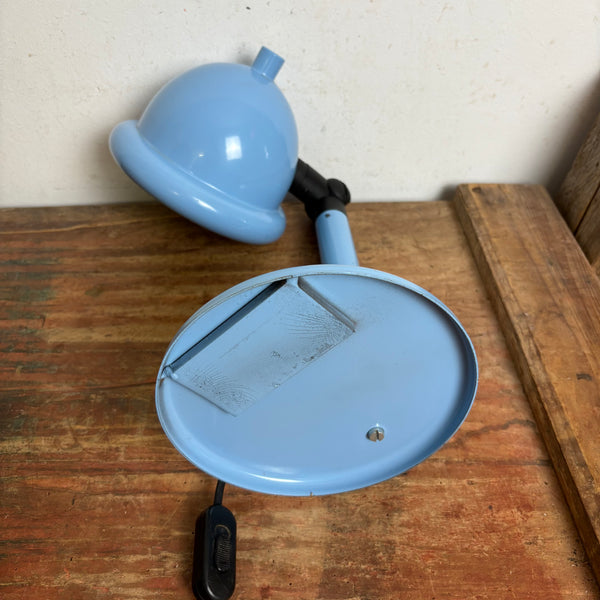 Vintage Lampe Glader B103 von Ikea in blau