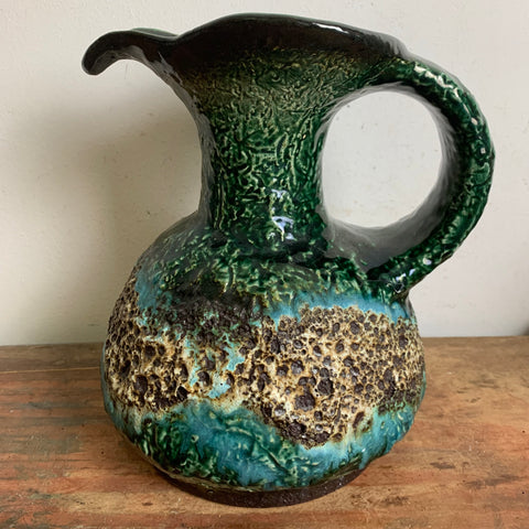Vintage Fat Lava Keramik Vase von Dümler und Breiden 1107/26