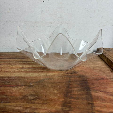 Vintage Acrylglas Schale