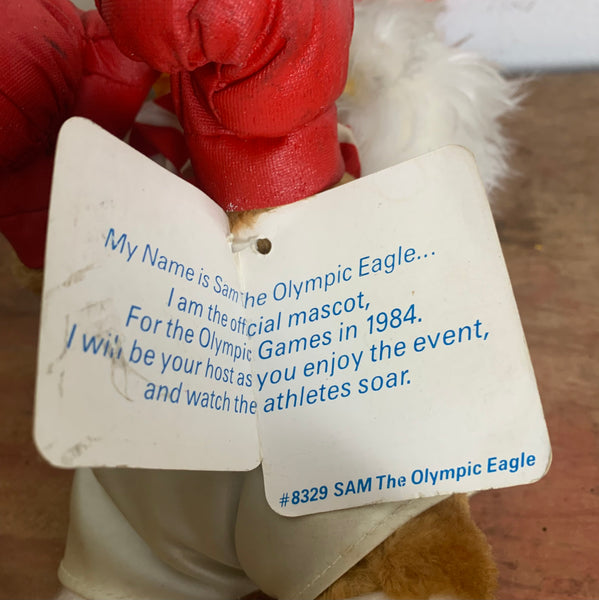 The Olympic Eagle Sam offizielles Maskottchen der Olympischen Spiele 1984 Los Angeles