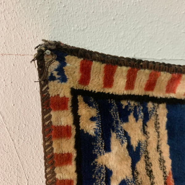 Vintage Wandteppich John F. Kennedy