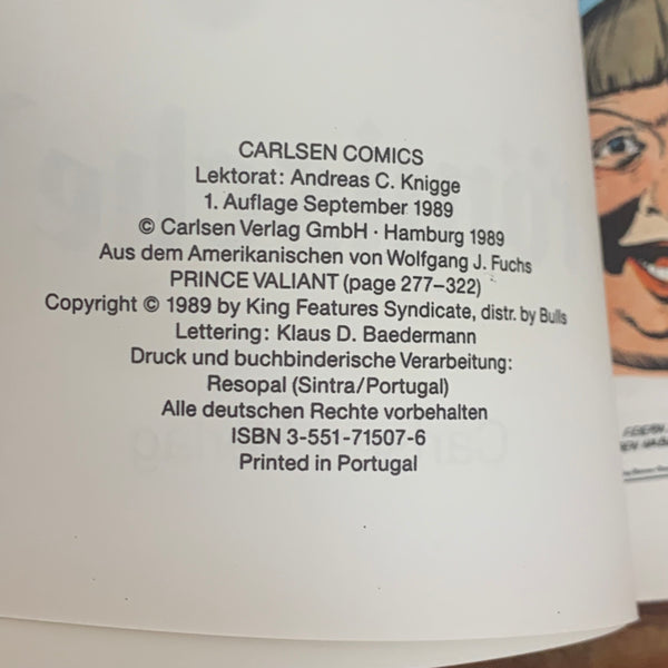 Comic Prinz Eisenherz Band 7 Der römische Wall