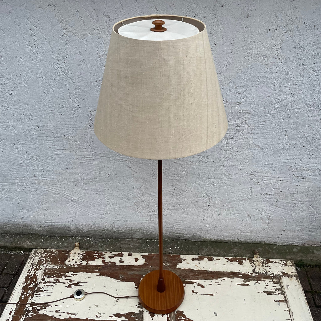 Vintage Danish Design Teakholz Stehlampe von Temde – Trödelfuchs Vintage Shop