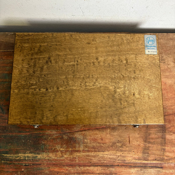 Ölkreide von Jaxart im Holzkoffer