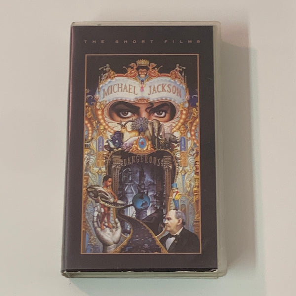 VHS Video Kassette Michael Jackson Dangerous The Short Films