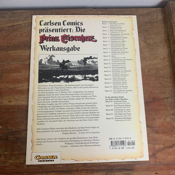 Comic Prinz Eisenherz Band 19 Der Angriff der Sachsen