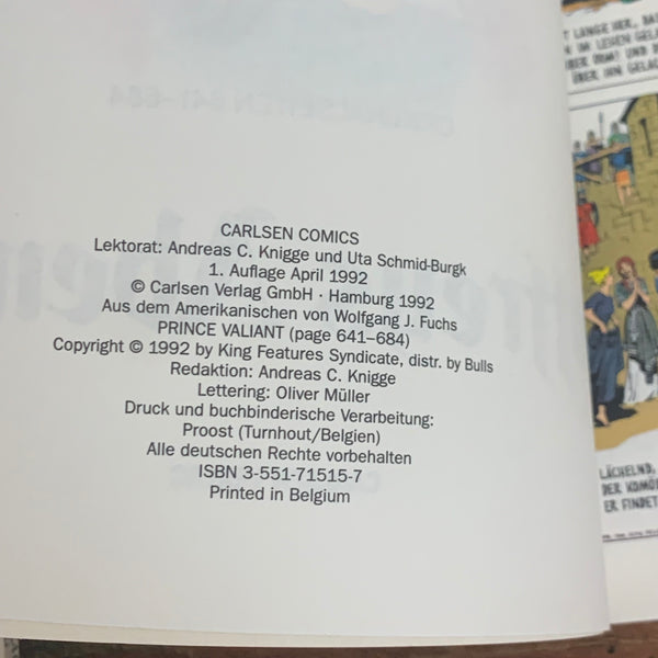 Comic Prinz Eisenherz Band 15 Geoffreys Abenteuer