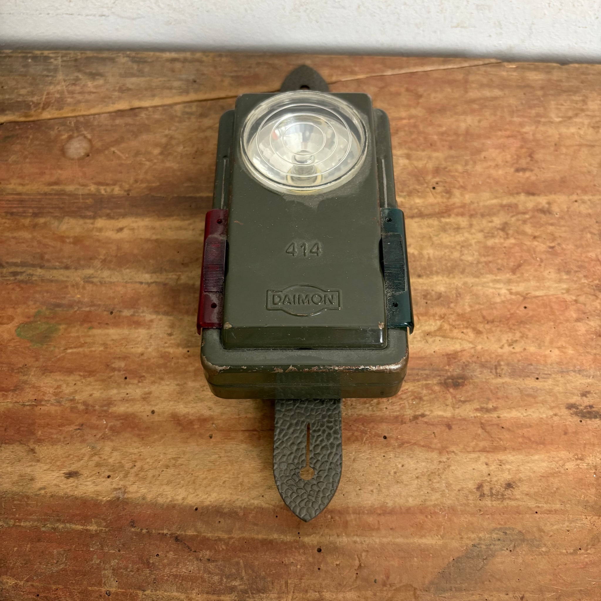 Vintage Signal Taschenlampe Daimon 414