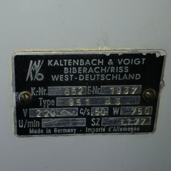 Vintage Zahnarztstuhl mit Behandlungseinheit