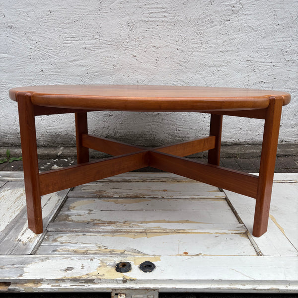 Vintage Dänischer Teak Couchtisch von Niels Bach für Randers Møbelfabrik