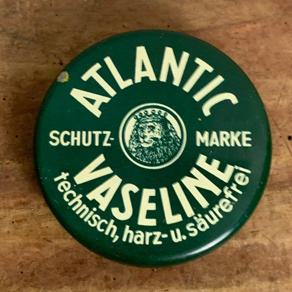 Vintage Blechdose Atlantic Vaseline