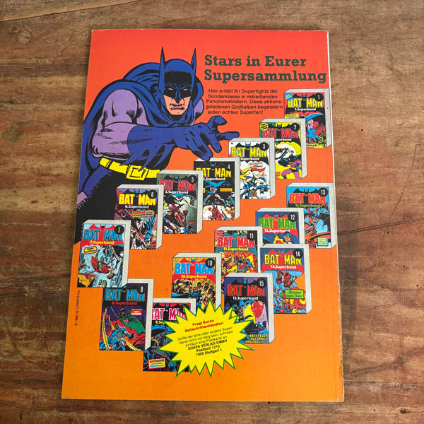Comic Batman Superband Nr. 06 Batman gegen Schwarzer Spider