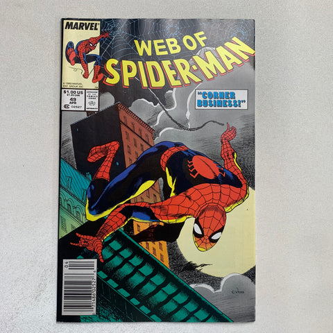 Web of Spider-Man MJ #49 Apr 1989 - Marvel Comic