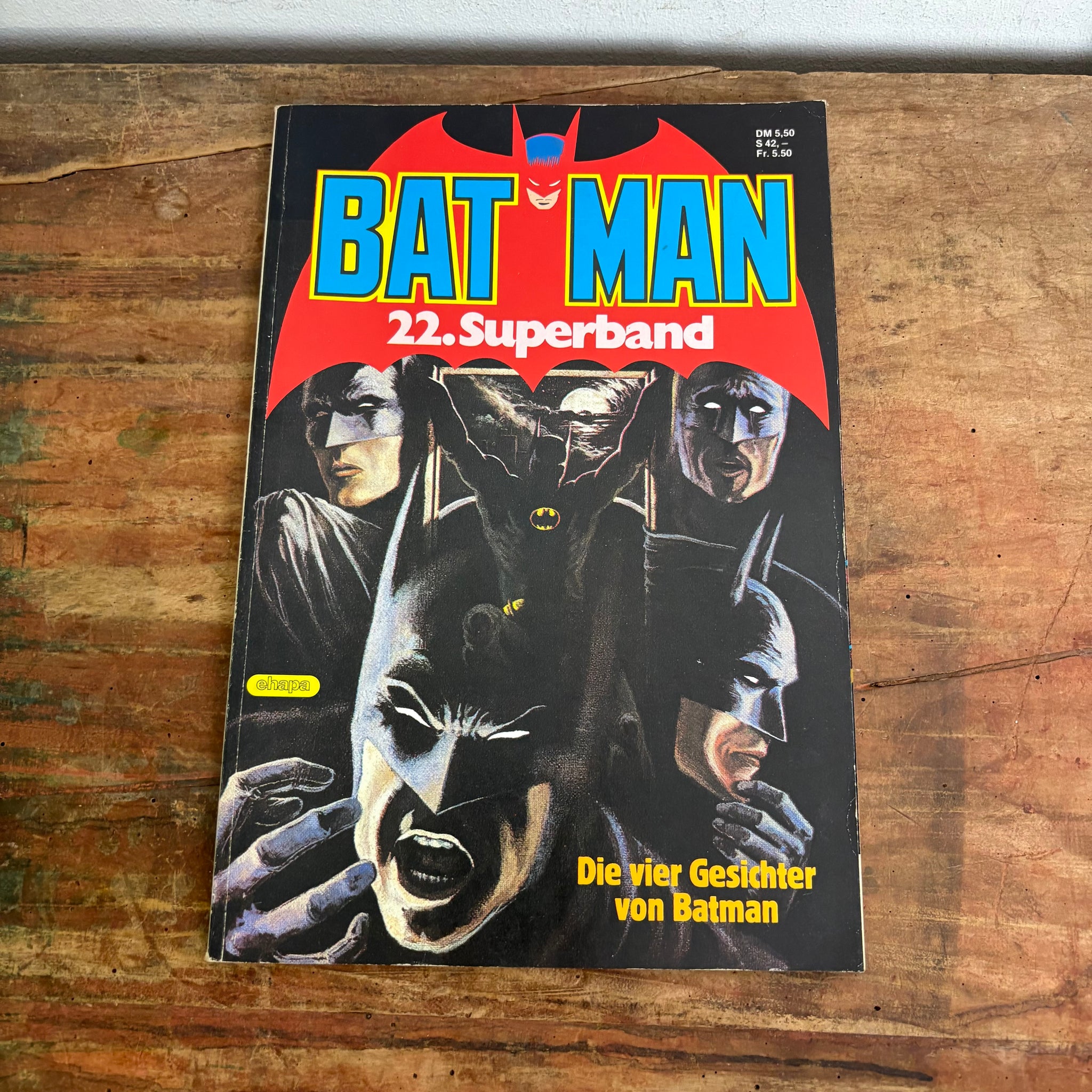 Comic Batman Superband Nr. 22 Die vier Gesichter von Batman