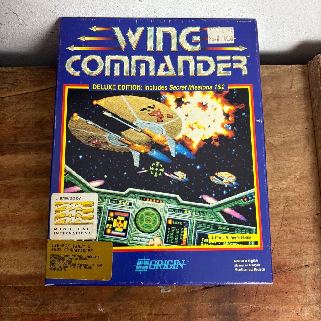 Wing Commander Amiga Computerspiel Wing Commander Deluxe Edition PC 3,5 Amiga Big Box ...
