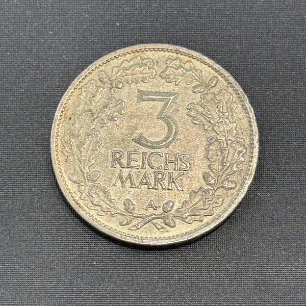 Münze 3 Reichsmark 1925 A Jahrtausend Feier des Rheinlande