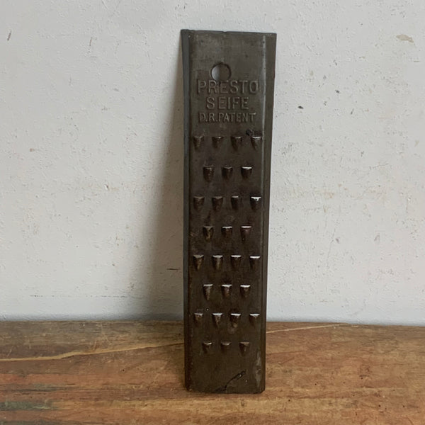 Antike Seifen Reibe Raspel von Presto Seife
