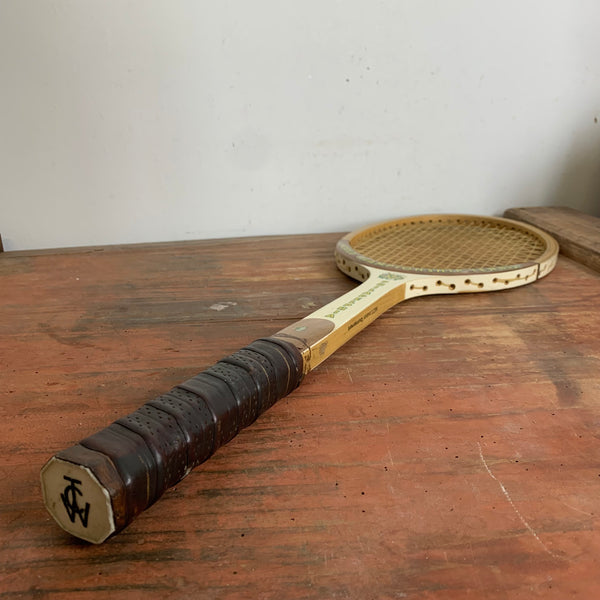 Vintage Holz Tennisschläger von WCT