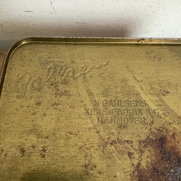 Vintage Blechdose Keksdose von für Eva Grossberg Bahlsen Schmetterlingsdose