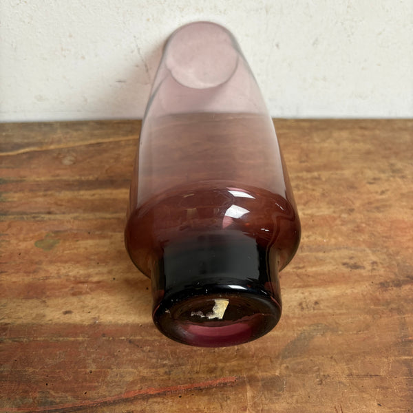 Vintage Design Glas Vase von Glasvasen  von Tamara Aladin für Riihimaen Lasi Oy