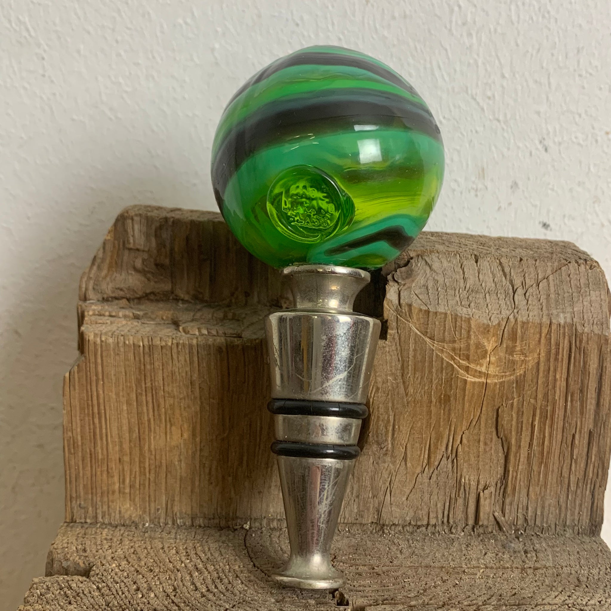 Vintage Murano Glas Flaschenverschluss
