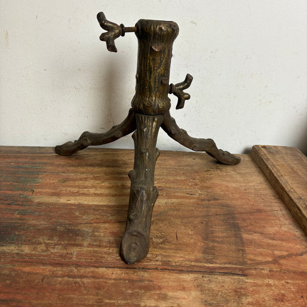 Antiker Jugendstil Weihnachtsbaumständer