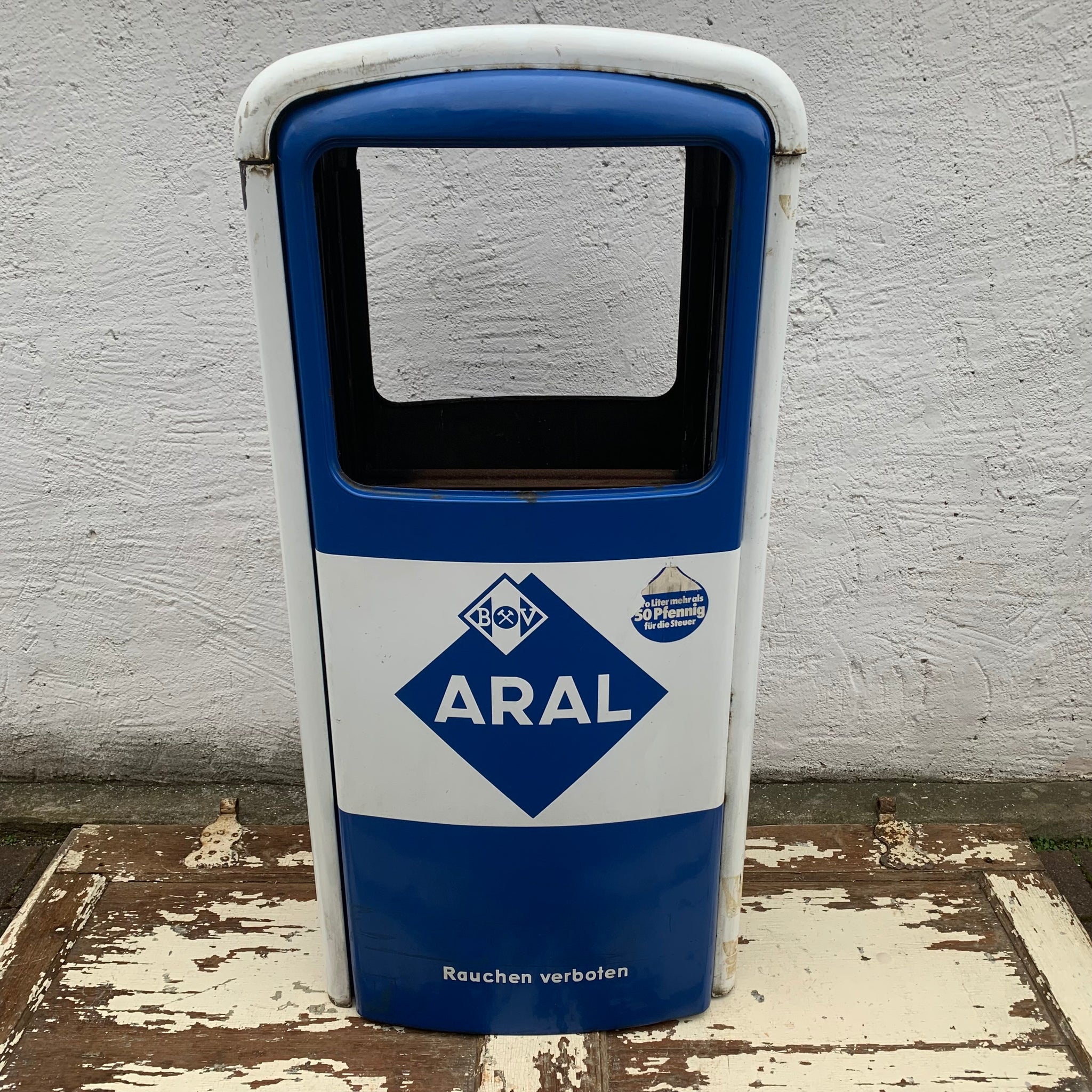 Vintage Mid Century Aral Zapfsäule