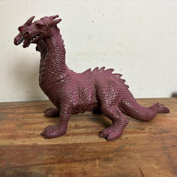 Vintage Aktionfigur Godzilla Style Dreiköpfiger Drache von Chitech