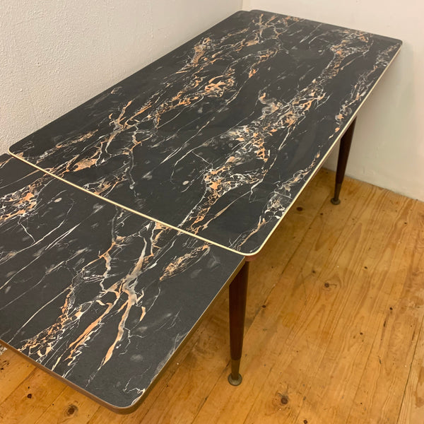 Vintage Mid Century Couchtisch ausziehbar und höhenverstellbar
