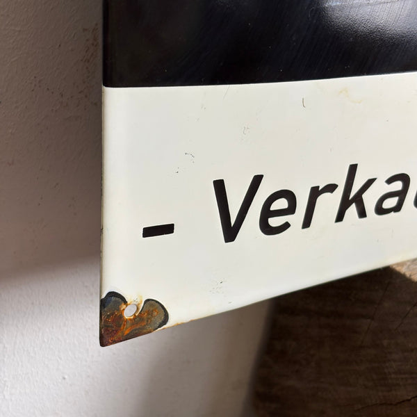 Emaille Schild Bauhaus Kaiser Idell Leuchten für Büro und Werkstatt