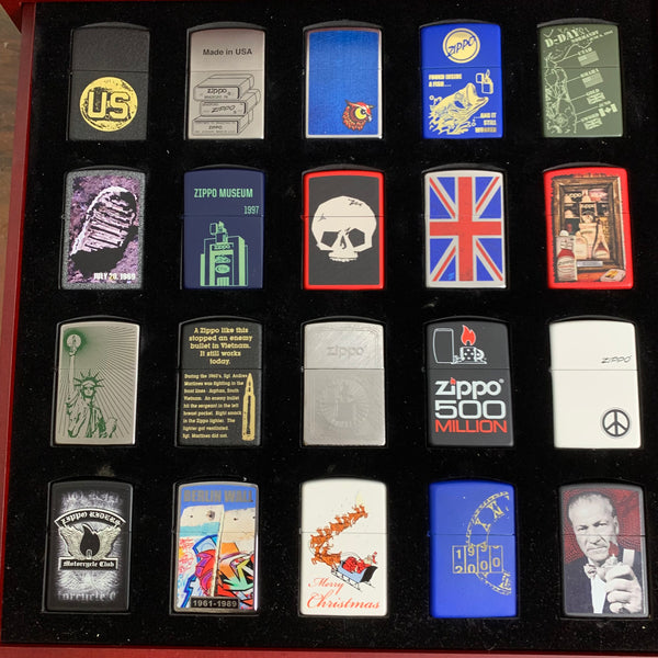 111 Zippo Feuerzeug Sammlung