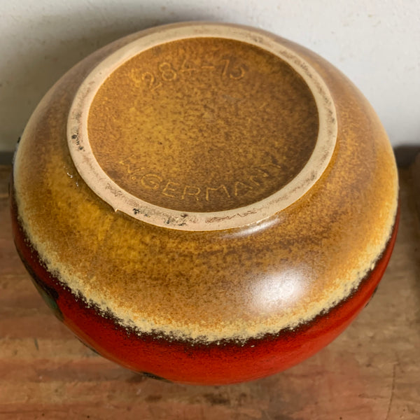 Vintage Keramik Vase 284-15 von Scheurich