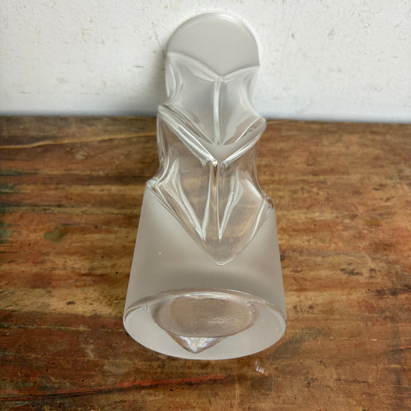 Vintage Design Kunst Glas Vase Malachit von Peill und Putzler