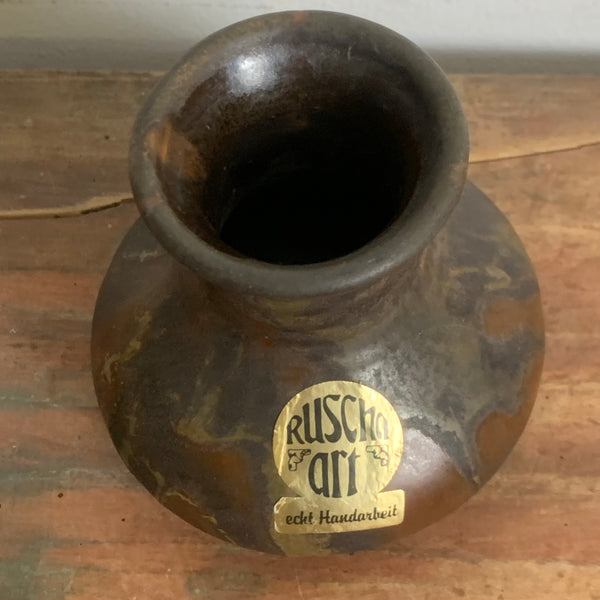 Vintage Keramik Vase Ruscha Art 880