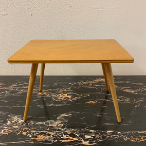 Kleiner Nierentisch Hocker 50er Jahre