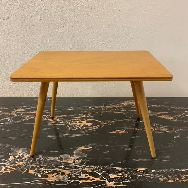 Kleiner Nierentisch Hocker 50er Jahre