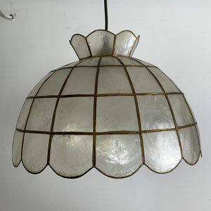Vintage Perlmutt Deckenlampe