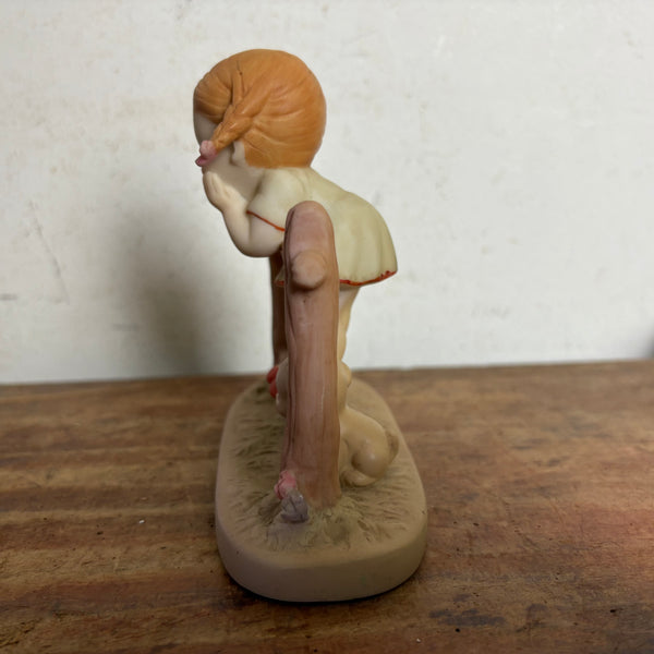 Vintage Figur Memories of Yesterday What will I gow up to be?